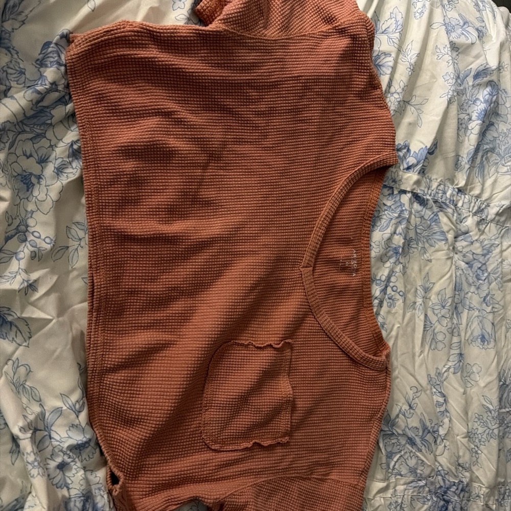 Arizona Jean Company Rust Crop Top